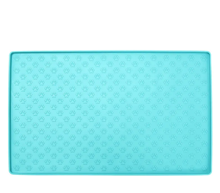 Waterproof Silicone Pet Mat – Easy-Clean Dog & Cat Feeding Placemat