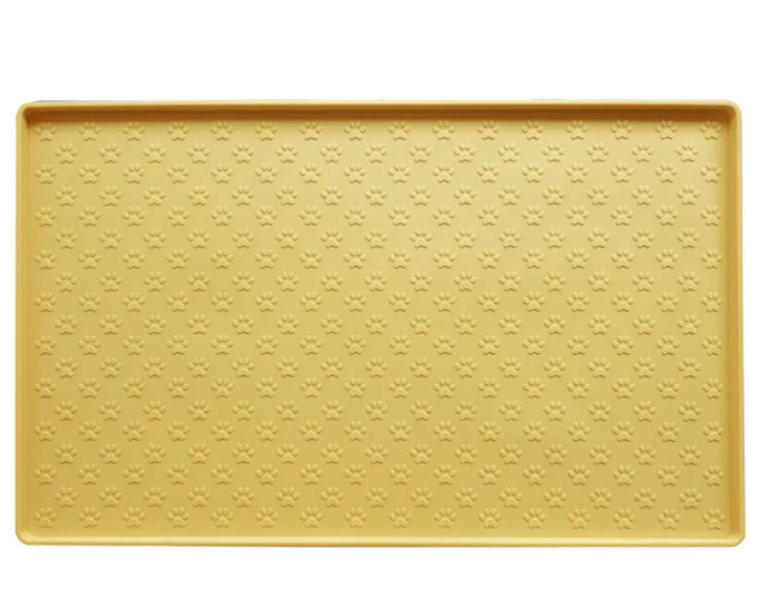 Waterproof Silicone Pet Mat – Easy-Clean Dog & Cat Feeding Placemat